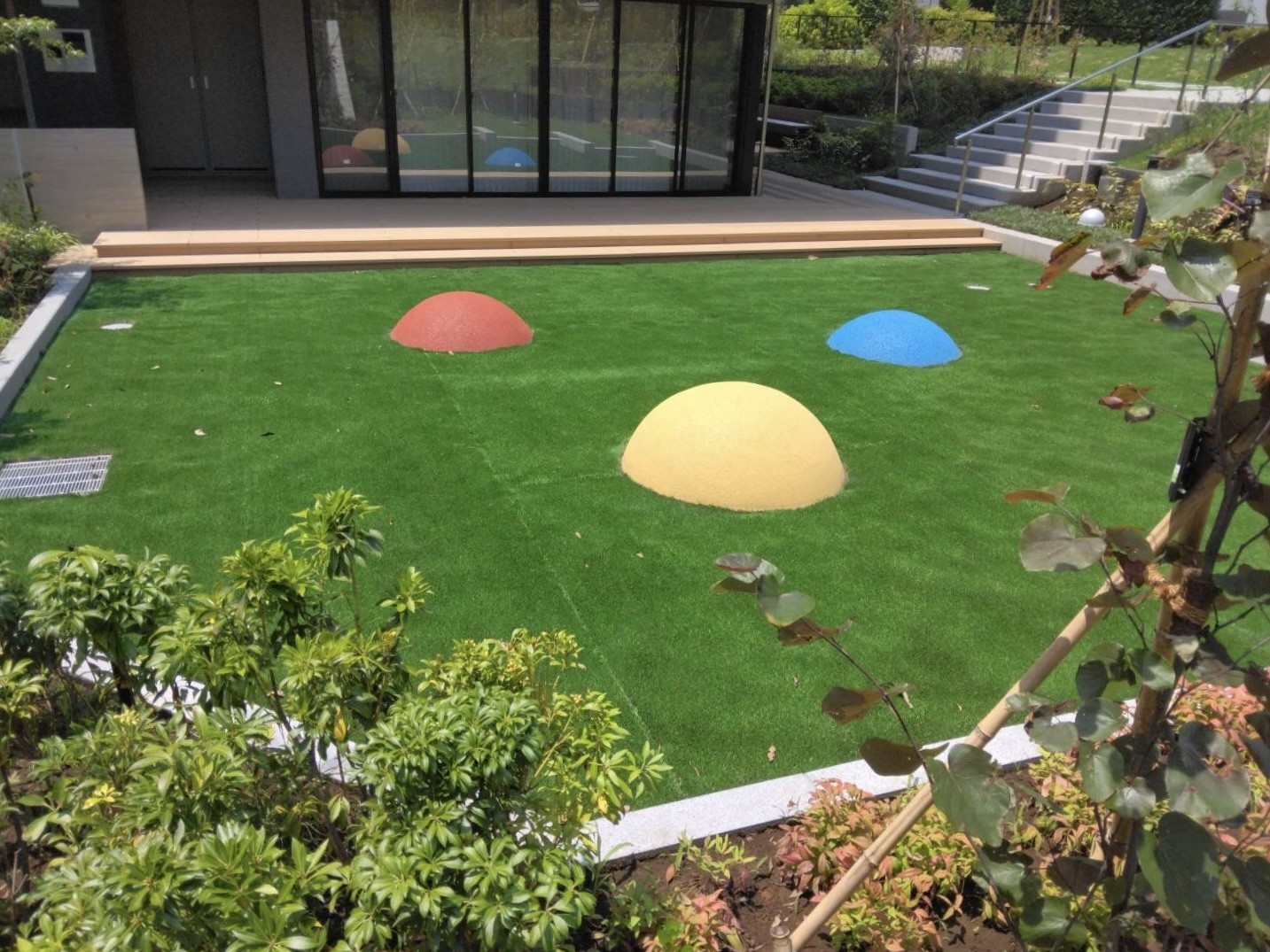 人工芝張工事 埼玉県和光市