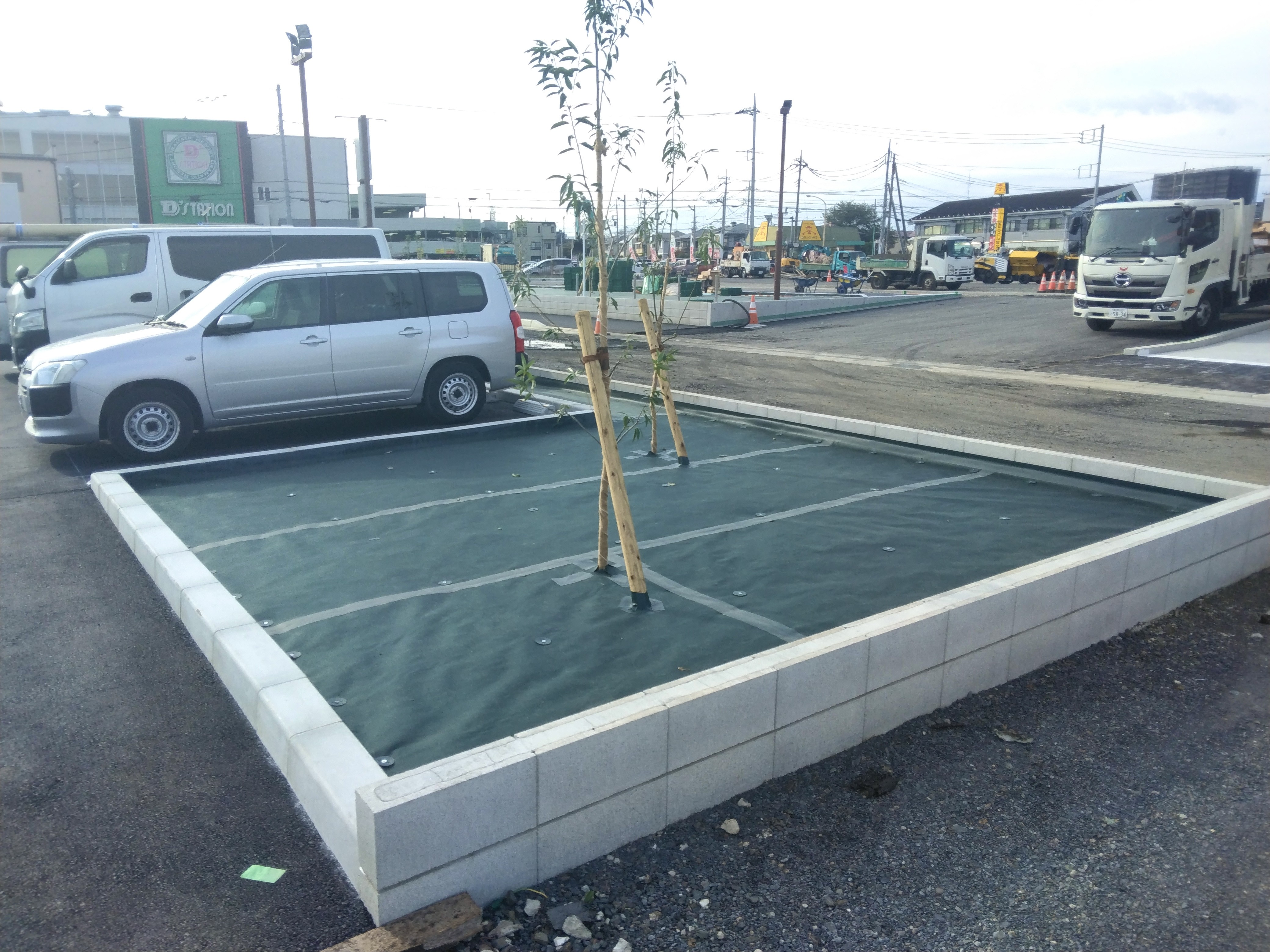 防草シート敷設工事 埼玉県加須市